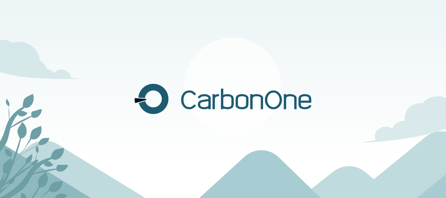 CarbonOne carbon accounting platform dashboard for the Food and Beverage industry