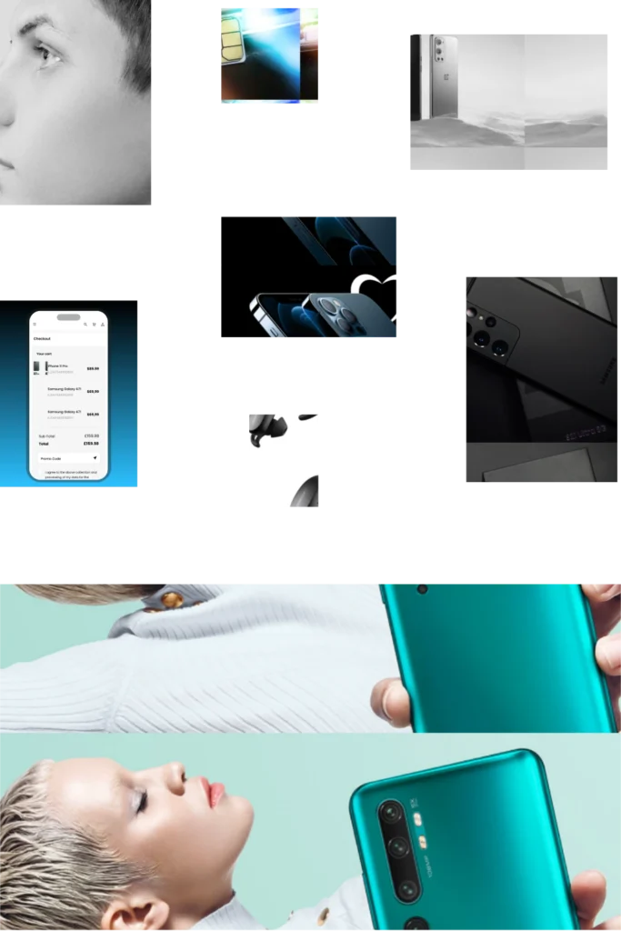 LycaMobile app screens showcasing key user journeys