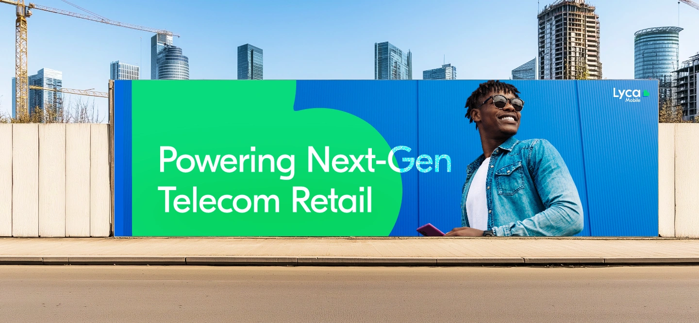 LycaMobile digital brand experience showcasing next-generation telecom services