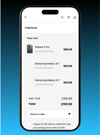 LycaMobile app screen showing order confirmation