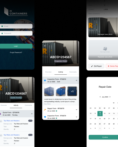 MCAN final mockups