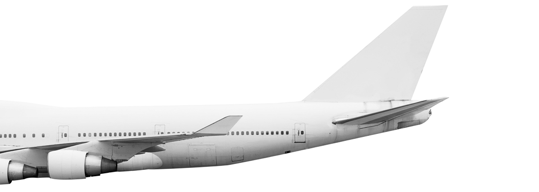 Commercial aircraft in flight representing scalable impact and global reach through RootQuotient partnerships