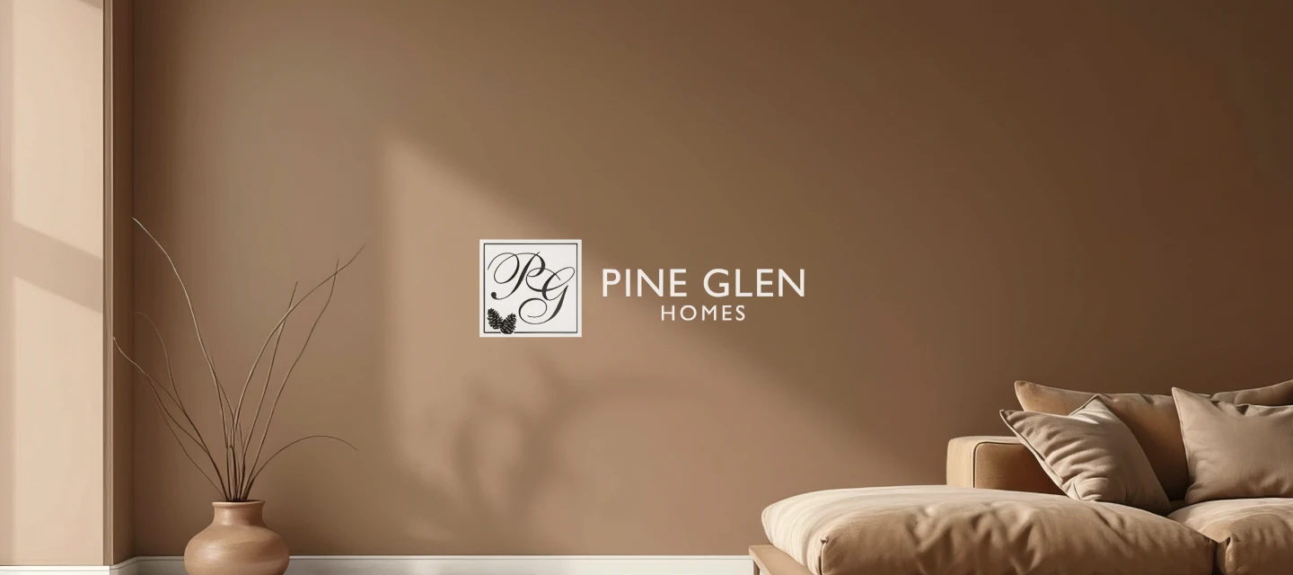 PineGlen property development platform — modern residential buildings and smart planning overview
